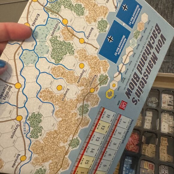 Von Manstein's Backhand Blow (open, punched) GMT0206 - Picture 13 of 16